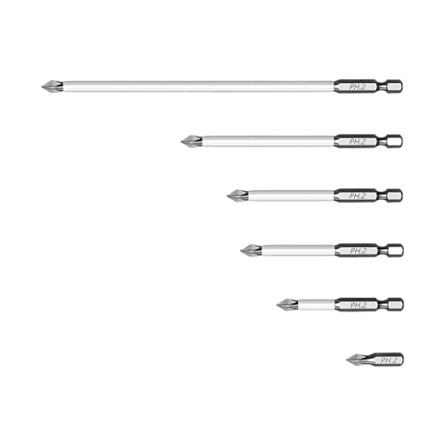 Anloximt Magnetische Schraubendreher-Bits,Rutschfeste Elektrische Spitze 6-teiliges Set | Vielseitig Einsatz In Installation KFZ Metallverarbeitung Dachdecken Mit Rutschfesten Bits Anloximt Magnetische Schraubendreher-Bits,Rutschfeste Elektrische Spitze 6-teiliges Set | Vielseitig Einsatz In Installation KFZ Metallverarbeitung Dachdecken Mit Rutschfesten Bits von Anloximt