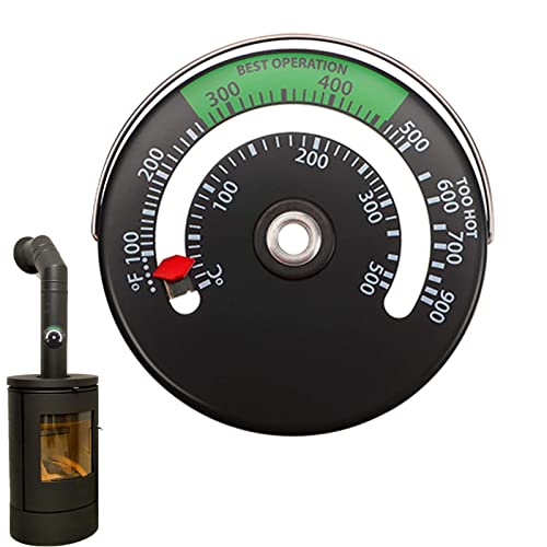Anloximt Magnetisches Kaminofen Ofen Thermometer, Ofenrohr Thermometer, Kaminthermometer, Kaminthermometer Kamintemperatur, Magnetofen Rauchrohr Thermometer Für Kamin Anloximt Magnetisches Kaminofen Ofen Thermometer, Ofenrohr Thermometer, Kaminthermometer, Kaminthermometer Kamintemperatur, Magnetofen Rauchrohr Thermometer Für Kamin von Anloximt