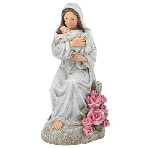Anloximt Mutter Hält Sohn Figur - Kleine Familienskulptur - Kunstharz Figur Mit LED Licht Für Wohnzimmer Vitrine Anloximt Mutter Hält Sohn Figur - Kleine Familienskulptur - Kunstharz Figur Mit LED Licht Für Wohnzimmer Vitrine von Anloximt