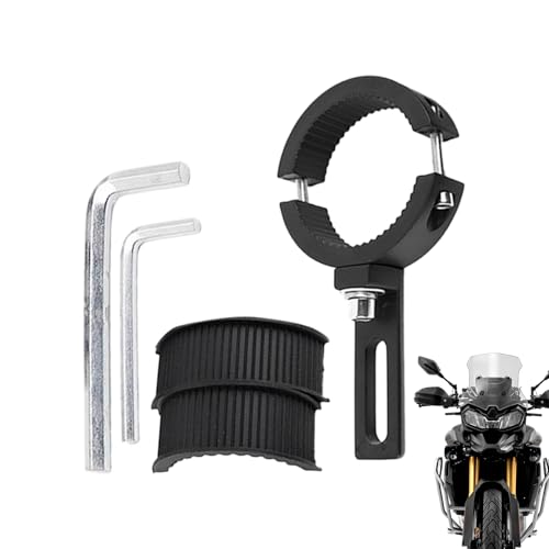 Anloximt Nebelscheinwerfer Halterung | LED Flutlicht Montagehalterung - Motorrad Rohrschelle und Scheinwerfer Halter für ATV Fahren, Abenteuer und Dirtbiking Anloximt Nebelscheinwerfer Halterung | LED Flutlicht Montagehalterung - Motorrad Rohrschelle und Scheinwerfer Halter für ATV Fahren, Abenteuer und Dirtbiking von Anloximt