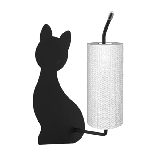 Anloximt Papierhandtuchhalter | Küchenrollenhalter | Katzendesign Tissue Spender für Haushalt Wohnung Gäste Kühlschrank Organisation Aufbewahrung Halterung Anloximt Papierhandtuchhalter | Küchenrollenhalter | Katzendesign Tissue Spender für Haushalt Wohnung Gäste Kühlschrank Organisation Aufbewahrung Halterung von Anloximt