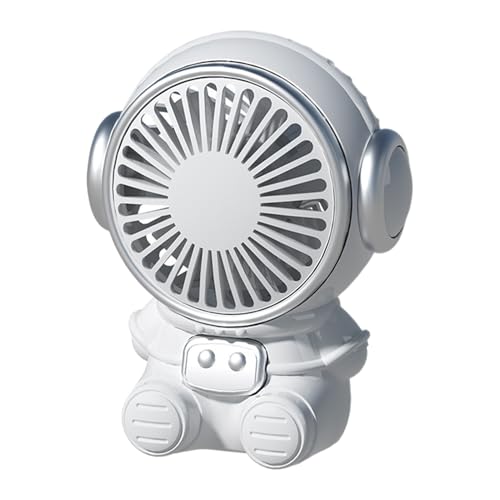 Anloximt Persönlicher Ventilator, Kompakter Astronaut Luftkühler, USB-Aufladbarer Tragbarer Tischventilator Für Camping Garten Schule Fitnessraum Anloximt Persönlicher Ventilator, Kompakter Astronaut Luftkühler, USB-Aufladbarer Tragbarer Tischventilator Für Camping Garten Schule Fitnessraum von Anloximt