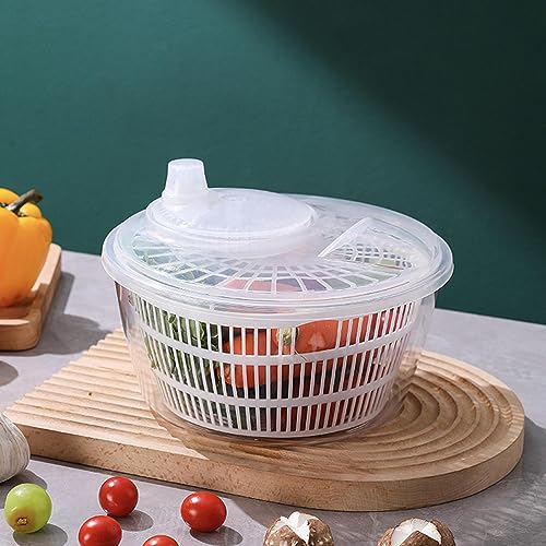 Anloximt Salatschleuder Salatschleuder Gemüseschleuder mit Schüssel Sieb Mehrzweck-Fruchtwaschmaschine Schleuder Schüssel zum Waschen Reinigung Trocknen Gemüse Anloximt Salatschleuder Salatschleuder Gemüseschleuder mit Schüssel Sieb Mehrzweck-Fruchtwaschmaschine Schleuder Schüssel zum Waschen Reinigung Trocknen Gemüse von Anloximt