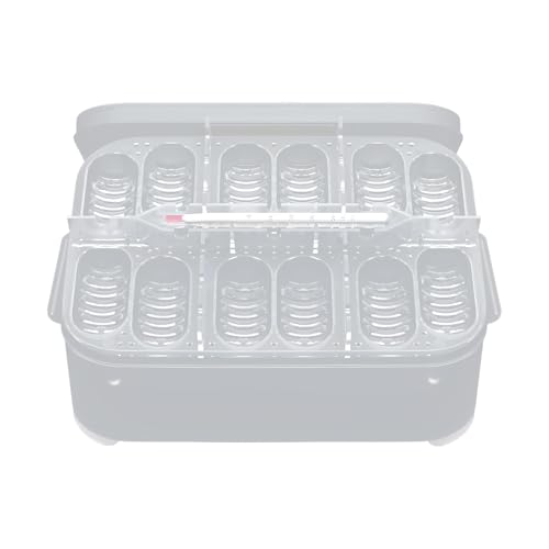 Anloximt Schildkröten Brutkasten - 12-Fach Reptilieneier Inkubator Tablett - Transparente Inkubationsbox Für Amphibien Wie Löwenkopf-Schildkröten Geckos Echsen Und Schlangen Anloximt Schildkröten Brutkasten - 12-Fach Reptilieneier Inkubator Tablett - Transparente Inkubationsbox Für Amphibien Wie Löwenkopf-Schildkröten Geckos Echsen Und Schlangen von Anloximt