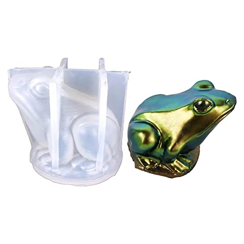 Anloximt Silikon-Froschform | Niedliche -Harzformen im Cartoon-Stil mit realistischen Froschformen - Epoxidharz-Formen, Harzguss, Wand-Desktop, Schränke, Halloween-Heimdekoration Anloximt Silikon-Froschform | Niedliche -Harzformen im Cartoon-Stil mit realistischen Froschformen - Epoxidharz-Formen, Harzguss, Wand-Desktop, Schränke, Halloween-Heimdekoration von Anloximt