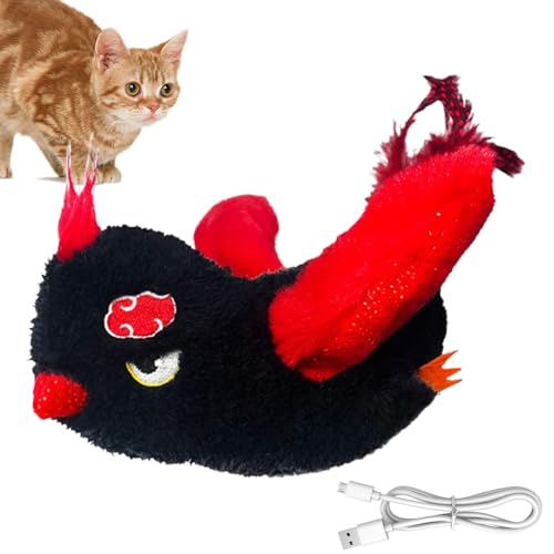 Anloximt Spielzeug Vogel Für Katzenn | Interaktives Vogel Spielzeug Mit Zwitschern Für Katzen | DREI Modi Elektrische Katzenangel Mit Intelligenter Sensorik Für Kleine Mittelgroße Und Große Tiere Im Anloximt Spielzeug Vogel Für Katzenn | Interaktives Vogel Spielzeug Mit Zwitschern Für Katzen | DREI Modi Elektrische Katzenangel Mit Intelligenter Sensorik Für Kleine Mittelgroße Und Große Tiere Im von Anloximt