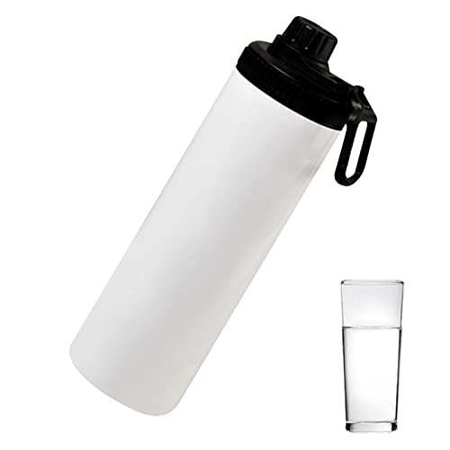 Anloximt Sublimationsbecher,20 oz doppelwandiger Edelstahl-Isolierbecher mit Strohhalm mit geschlossenem Deckel - Wiederverwendbare dünne Becher, gerade Sublimationstassen, Geschenk für Business von Anloximt