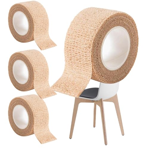 Anloximt Tapes Stuhlbein-Bodenschoner,Einfach zu verwendendes Möbelbeinpolsterband | Holzfliesen-Bodenschutz, rutschfeste Möbelgreifer, Selbstklebende Pads für Küchen-Barhocker Anloximt Tapes Stuhlbein-Bodenschoner,Einfach zu verwendendes Möbelbeinpolsterband | Holzfliesen-Bodenschutz, rutschfeste Möbelgreifer, Selbstklebende Pads für Küchen-Barhocker von Anloximt