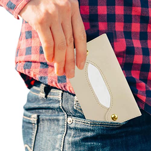 Anloximt Taschentuchhalter,Wiederverwendbare Taschentuchhalter-Tasche - -Tissue-Box-Halter Car Interior Supplies für Zuhause, unterwegs und Camper von Anloximt