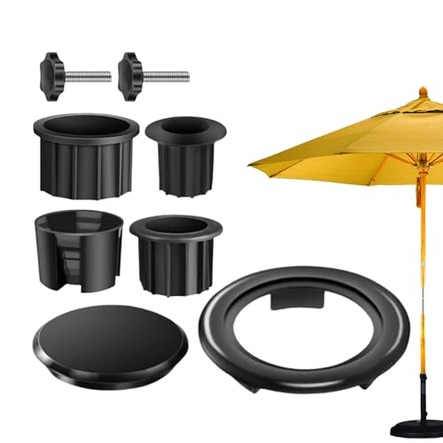 Anloximt Terrassen Sonnenschirm Ständer Adapter,Markisen Montagehalterung Komponente - Sonnenschirm Stand Befestigung Für Terrassen Deck Balkone Anloximt Terrassen Sonnenschirm Ständer Adapter,Markisen Montagehalterung Komponente - Sonnenschirm Stand Befestigung Für Terrassen Deck Balkone von Anloximt