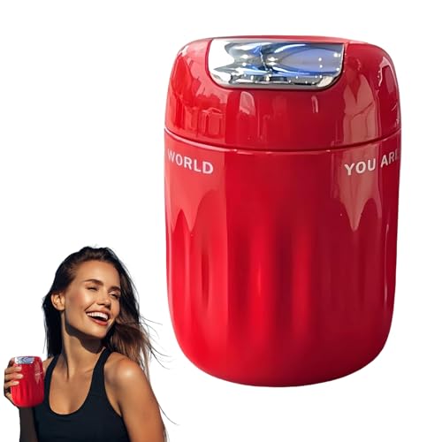 Anloximt Tumbler Becher,Kompakter Kaffeebecher 222ml | Rutschfeste Trinkflasche mit Sieb für Tee Kaffee Outdoor Zuhause Schule Arbeit Training Anloximt Tumbler Becher,Kompakter Kaffeebecher 222ml | Rutschfeste Trinkflasche mit Sieb für Tee Kaffee Outdoor Zuhause Schule Arbeit Training von Anloximt