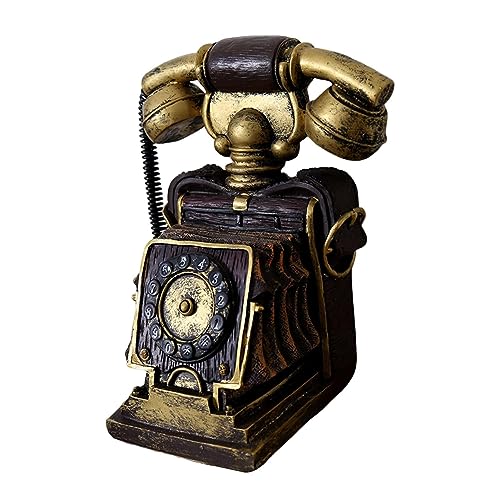 Anloximt für Erwachsene | Geldsparbox - Telefon-Sparbank, Münzbank, Retro-Spardose, Schreibtisch-Dekoration, große Münzbank aus Kunstharz, Geburtstagsgeschenke für Kinder von Anloximt