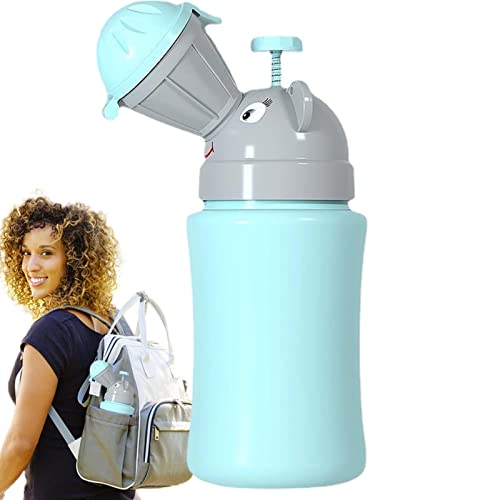 Tragbares Baby-Kind-Töpfchen Urinal Notfalltoilette Kinder-Reisetöpfchen Auto-Pinkelflasche für Kinder -Pinkeltraining Becher Für Camping Auto Reisen von Anloximt