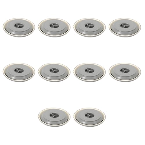 Anlseiod 10 Stück Unterboden Stopfen 40 mm kompatibel mit VW Audi Seat Skoda N90964902 Tüllen-Unterbodenstopfen wasserdichte Gummistopfen Gummischnallenstopfen Grau von Anlseiod