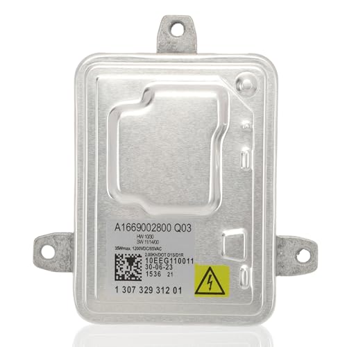 Anlseiod A1669002800 D1S HID Xenon Scheinwerfer Ballast für A-Klasse W176 B-Klasse W246 C-Klasse W204 CLA C177 GLA W156 SLK R172 Scheinwerfer Vorschaltgerät Steuergerät Xenon Ballast 130732931201 von Anlseiod