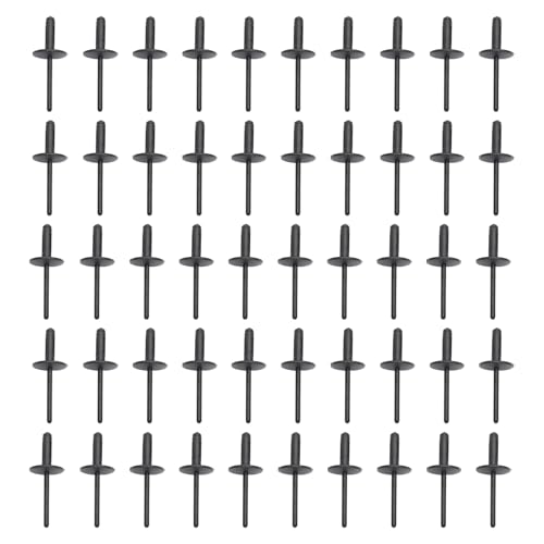 Anlseiod 50pcs Spreiznieten Clips für 6 mm X1 X3 X5 X6 Z4 Coupe E90 E91 E84 E83 E53 E70 F15 F85 E71 E72 E86 E85 R60 Radlauf Verkleidung Clips 51717002953 von Anlseiod