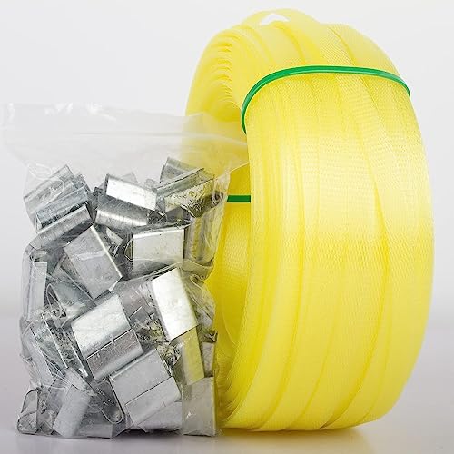 Manual Strapping Kit Including Strapping Set (100 m PP Strapping Tape + 100 Metall Clips) von Anmas Power
