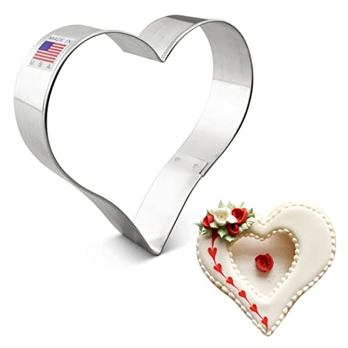 Ann Clark Cookie Cutters Herz-Ausstecher 10,16 cm von Ann Clark Cookie Cutters