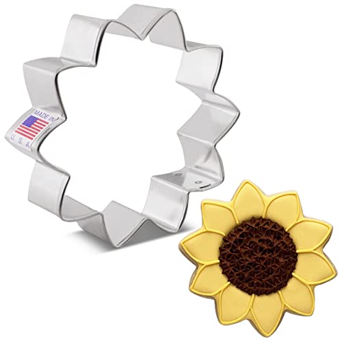 Keksausstecher Blume - 8,9 cm - Sonnenblumen Ausstechformen von Ann Clark USA von Ann Clark Cookie Cutters