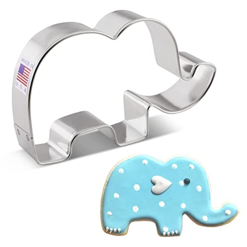 Keksausstecher Niedlicher Elefant, 10,8 cm - Ausstechformen von Ann Clark USA von Ann Clark Cookie Cutters