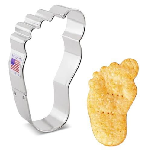 Keksausstecher Fuß, Fußabdruck - 9,5 cm - Ausstechformen von Ann Clark USA Keksausstecher Fuß, Fußabdruck - 9,5 cm - Ausstechformen von Ann Clark USA von Ann Clark Cookie Cutters