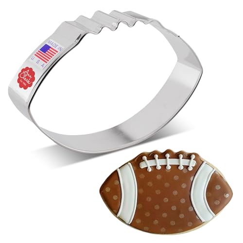 Keksausstecher American Football - 11,4 cm - Ausstechformen von Ann Clark USA Keksausstecher American Football - 11,4 cm - Ausstechformen von Ann Clark USA von Ann Clark Cookie Cutters