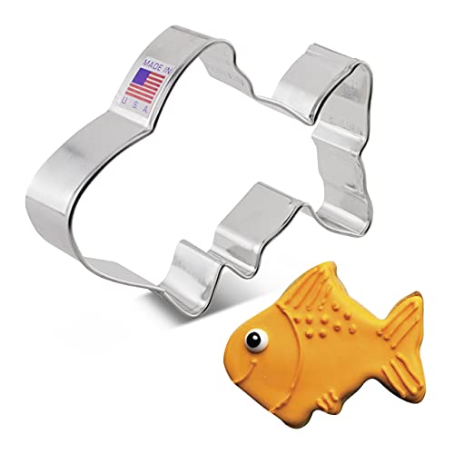 Keksausstecher Fisch - 10,2 cm - Ausstechformen von Ann Clark USA von Ann Clark Cookie Cutters