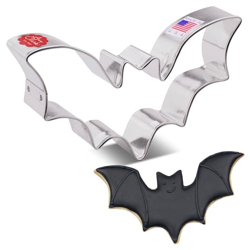 Keksausstecher Fledermaus - 9,5 cm - Halloween Ausstechformen von Ann Clark USA von Ann Clark Cookie Cutters