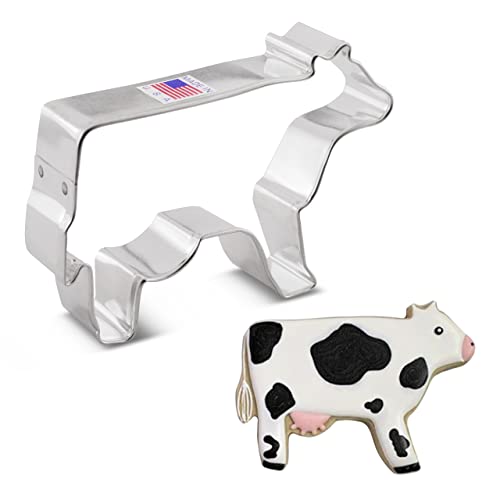 Keksausstecher Kuh, Bauernhoftier - 10,2 cm - Ausstechformen von Ann Clark USA Keksausstecher Kuh, Bauernhoftier - 10,2 cm - Ausstechformen von Ann Clark USA von Ann Clark Cookie Cutters