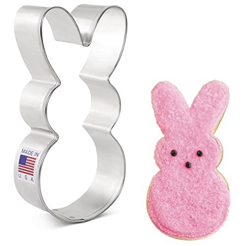 Keksausstecher Osterhase - 10,2 cm - Ausstechformen Ostern von Ann Clark USA von Ann Clark Cookie Cutters