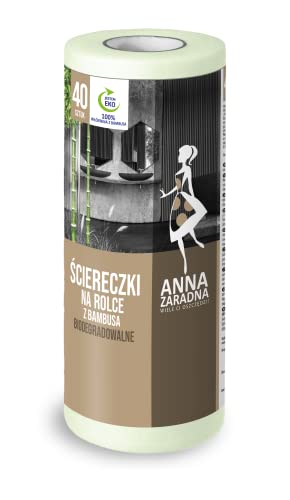 Anna Zaradna Tücher auf Bambusrolle 40Stk., AZ8-PS-8893 von Anna Zaradna