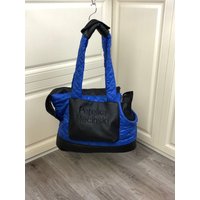 Königsblaue Personalisierte Hundetasche Winterhundetasche Puppy Soft Carrier Wasserdichte Personalisierte Haustiertasche Bag von AnnaHappydog