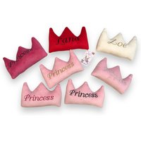 Personalisierte Hundekrone Spielzeug Prinzessin Haustier Kissen, Hundeliebhaber Geschenk von AnnaHappydog