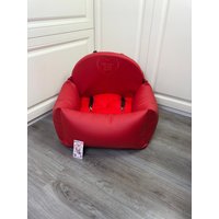 Roter Autositz Für Hund Luxus Rot Fahrset Designer Hundesitz Hundebett Reisen Custom von AnnaHappydog