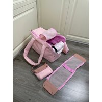 xs Größe Baby Rosa Designer Hundetragetasche Mit Netz Für Kleinen Hund Oder Welpe von AnnaHappydog