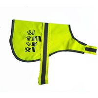 Warnweste/Regenschutz Für Hunde in 3 Größen Wählbar Inkl. Wunschmotiv + Name Fellnase Wird Sichtbar Sicherheit Im Dunkeln Hell Leuchtend von AnnaMadeManufactur