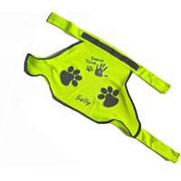 Warnweste Für Hunde Mit Wunschmotiv Und Name Sicherheitsreflektoren Sicherheit Beim Gassi Gehen, Dunkle Jahreszeit, Hunde-Warnweste von AnnaMadeManufactur