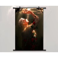 Anime Scroll Painting Baldur's Gate 3 Astarion Wall Art Hanging Poster Home Decor Anime Scroll Painting Baldur's Gate 3 Astarion Wall Art Hanging Poster Home Decor von AnnaPadStudio