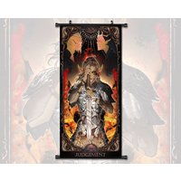 Anime Scroll Painting Baldur's Gate 3 Lae'zel Wall Art Hanging Tarot Poster Home Decor Anime Scroll Painting Baldur's Gate 3 Lae'zel Wall Art Hanging Tarot Poster Home Decor von AnnaPadStudio