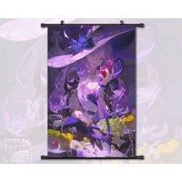 Anime Scroll Painting Honkai Star Rail Jade Wall Art Hanging Poster Home Decor von AnnaPadStudio