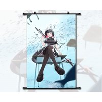 Anime Scroll Painting Zenless Zone Zero Zzz Ellen Joe Wall Art Hanging Poster Home Decor von AnnaPadStudio