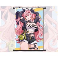 Anime Scroll Painting Zenless Zone Zero Zzz Nicole Demara Wall Art Hanging Poster Home Decor von AnnaPadStudio