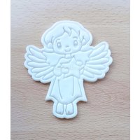 Engel-Ausstecher Für Kommunion Und Taufe - Engel-Plätzchenform 9 X 10 cm, Süßigkeiten Festliche Dekorationen von Annacookiecutter