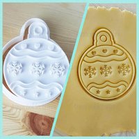 Weihnachtskugel-Ausstecher, Schneeflocken, Festliche Dekoration Für Weihnachten Und Traditionelle Desserts von Annacookiecutter