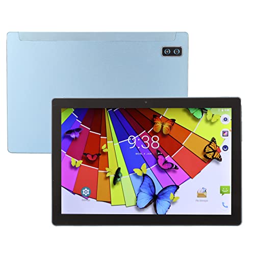 10,1 Zoll Android 10 Tablet, 1080x1920 HD IPS Touchscreen, Octa Core Prozessor 8GB RAM 256GB ROM, Dual SIM 4G LTE Tablet PC, 8MP+20MP Dual Kamera, 5G+2.4G WiFi, 8800mAh von Annadue