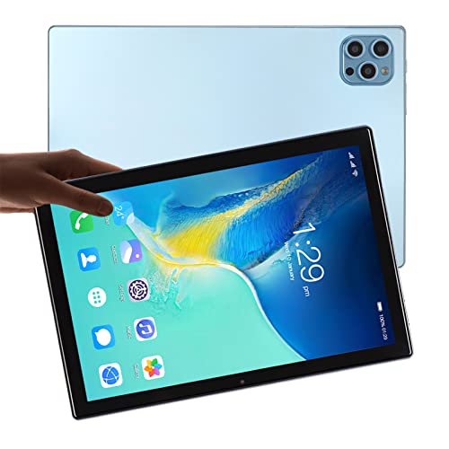 10,1 Zoll Tablet, FHD Bildschirm, 2 in 1 Tablet mit Tastatur und Hülle, Octa Core CPU, 8 GB RAM, 256 GB ROM, Dualband WLAN Tablet für Android 12, 7000 mAh Akku (EU-Stecker) von Annadue