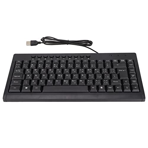 Annadue 301A Office Desktop PC Tastatur für Notebooks, Kabelgebundene USB Einzeltastatur. (95 Tasten)(Arabisch) von Annadue