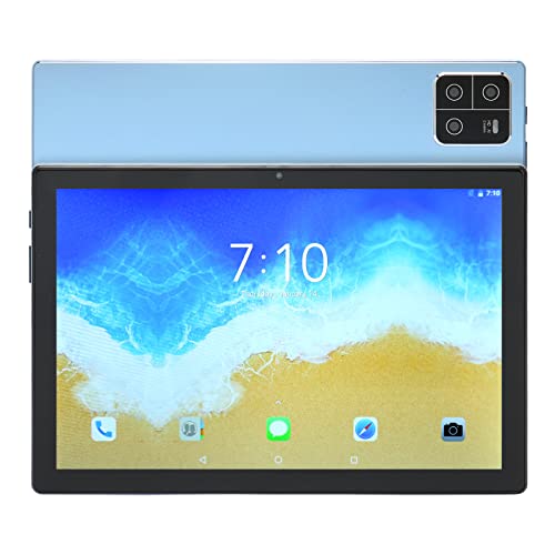 Annadue 10,0 ZollTablet, 8 GB RAM, 128 GB Speicher, Zwei Kameras und Lautsprecher, Langlebiger Akku, Großartiges Seherlebnis, GMS Zertifiziert (Blau) von Annadue