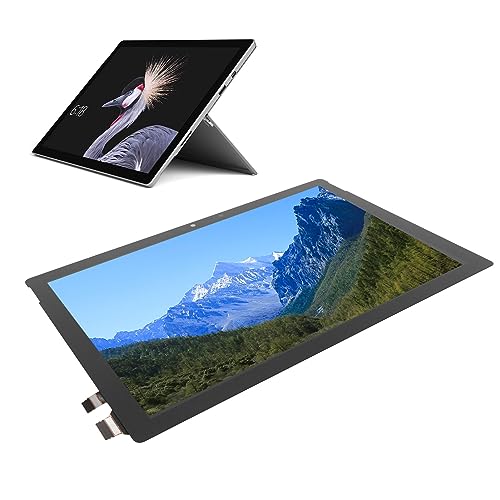 Annadue 12,3 Zoll Bildschirmersatz für Surface Pro 5/Pro 6 1796 1807 1809 6870S-2403A LP123WQ1-SPA1 SPA3, 2736 X 1824 IPS LCD Display, Touchscreen Digitizer Baugruppe mit Klebeband von Annadue