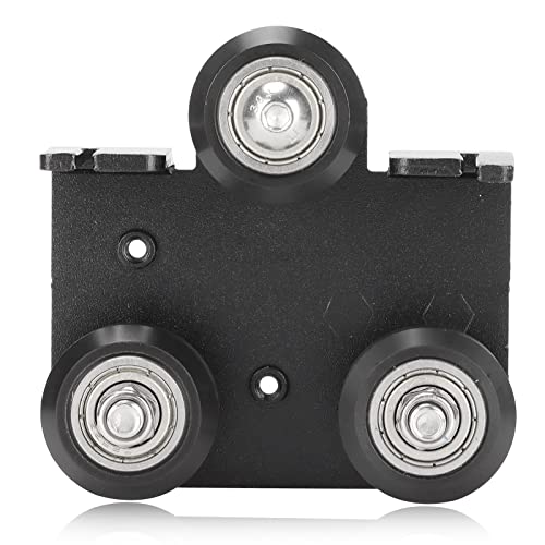 Annadue 3D-Drucker Extruder Back Support Plate, V Slot Aluminium Extrusion Frame Black Extruder Support Backplate für Ender 3 V2, für Ender 3s/3 Pro, für Cr 10, für Cr 10S S4, für S5 3D von Annadue